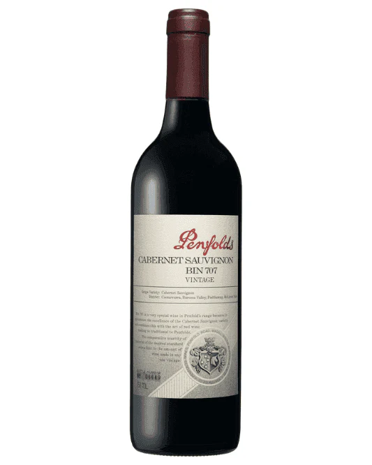 1983 Penfolds Bin 707 Cabernet Sauvignon 750ml (Clinic 2014)