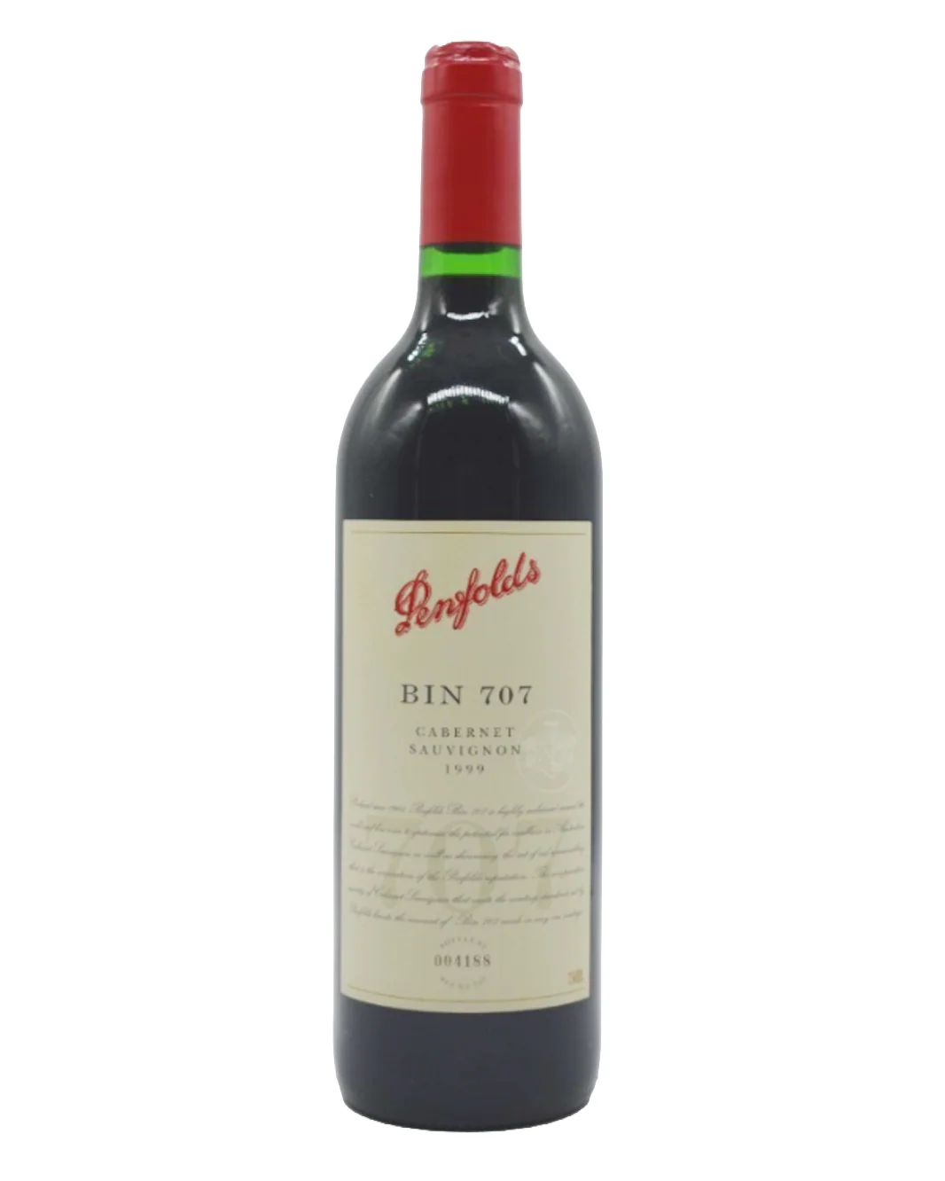 1999 Penfolds Bin 707 Cabernet Sauvignon 750ml