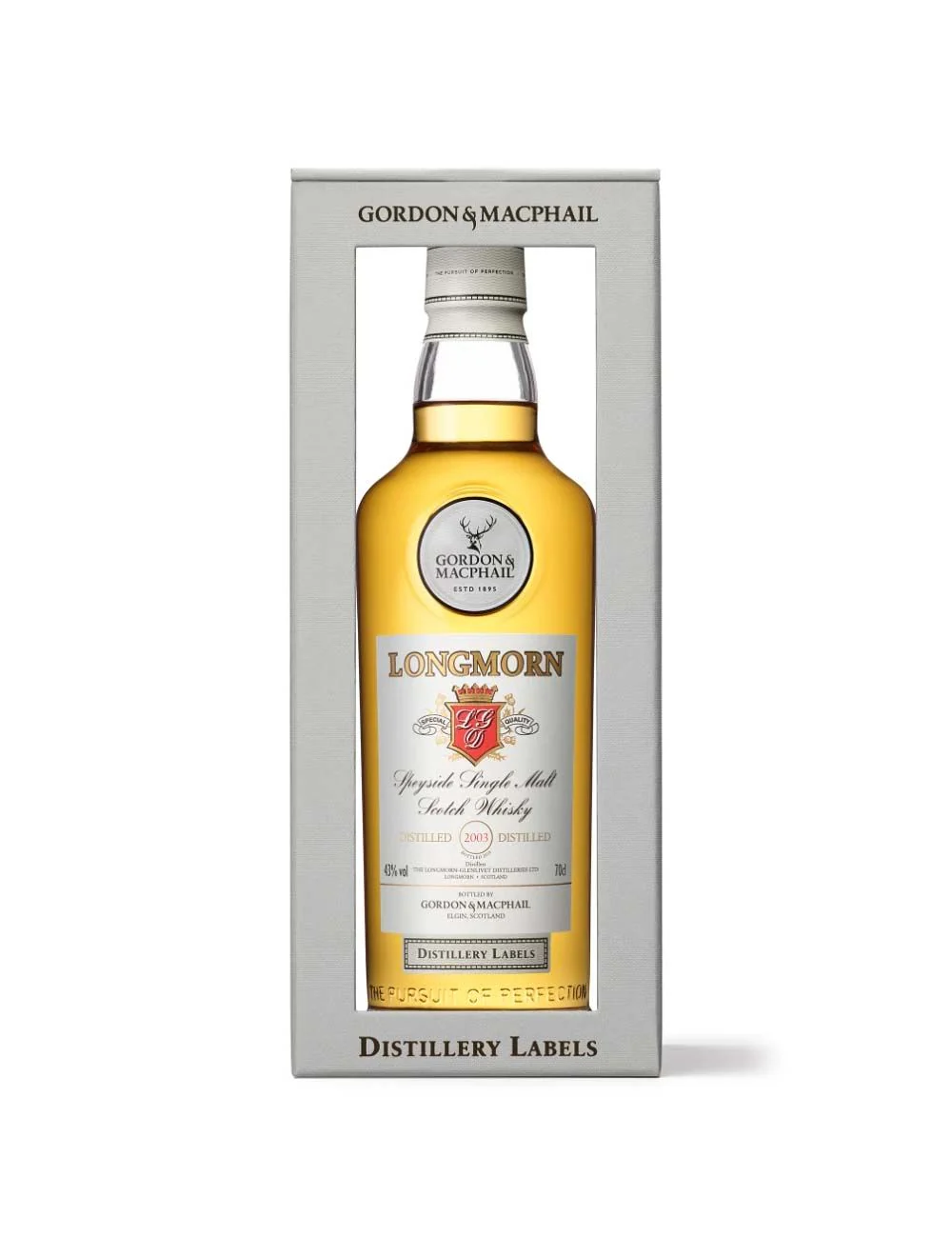2003 Gordon & Macphail Distillery Labels Longmorn