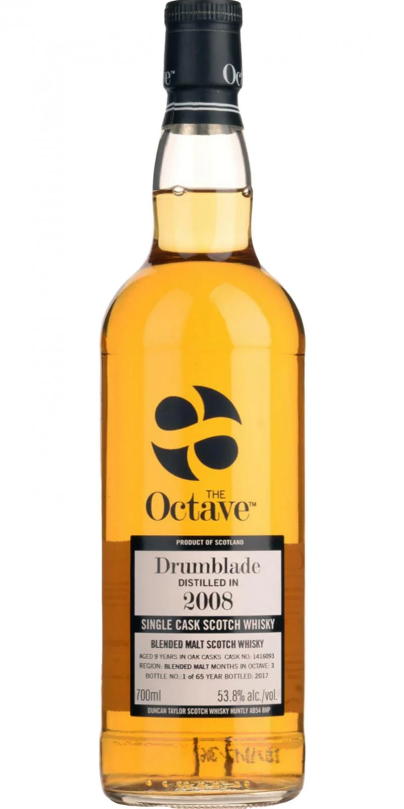 2008 Duncan Taylor The Octave Drumblade 9 Year Old Cask Strength