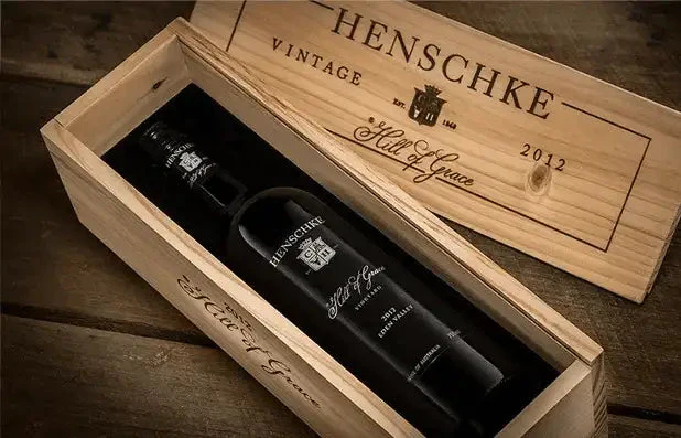 2012 Henschke Hill of Grace Shiraz 750ml Original Wooden Box - Image 2