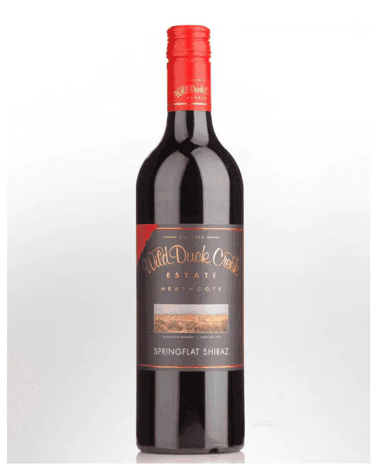 2017 Wild Duck Creek Estate Springflat Shiraz 750ml Half Bottle