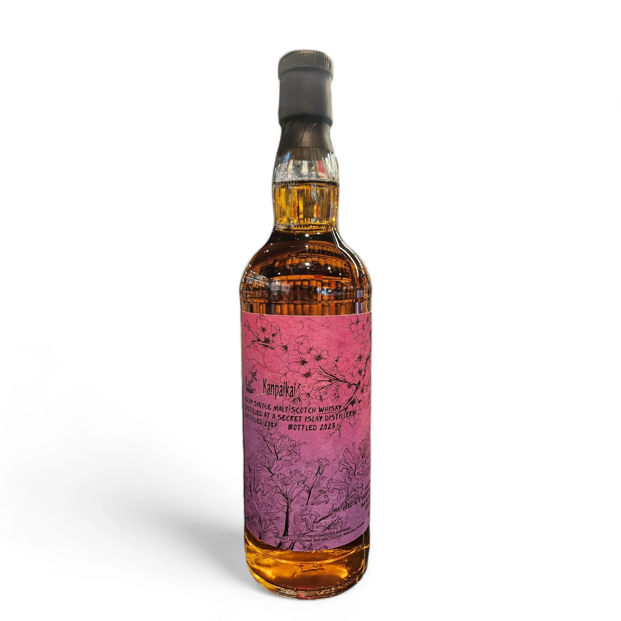 Anchor 2007 Secret Islay (Lagavulin) Refill Oloroso Sherry Hogshead 15 Year Old Single Cask Single Malt Scotch Whisky