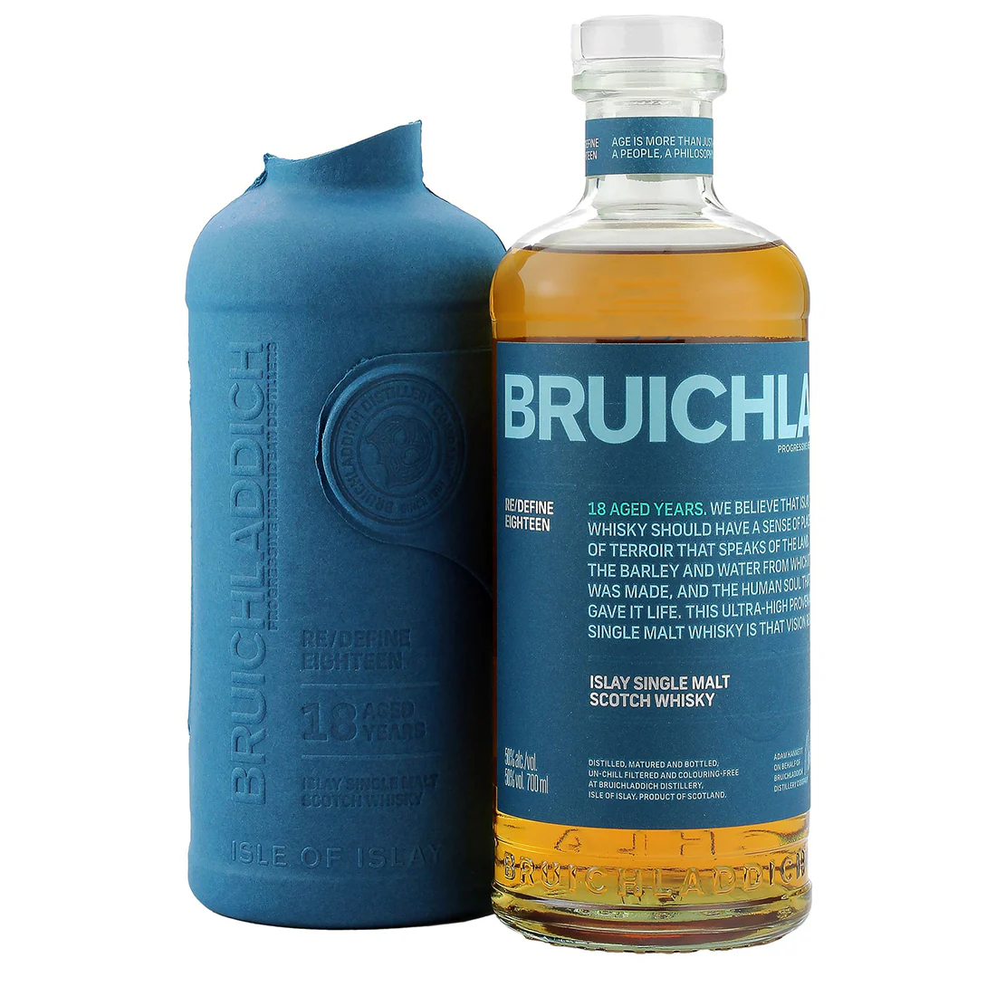 Bruichladdich 18 Year Old Islay Single Malt Scotch Whisky 700ML
