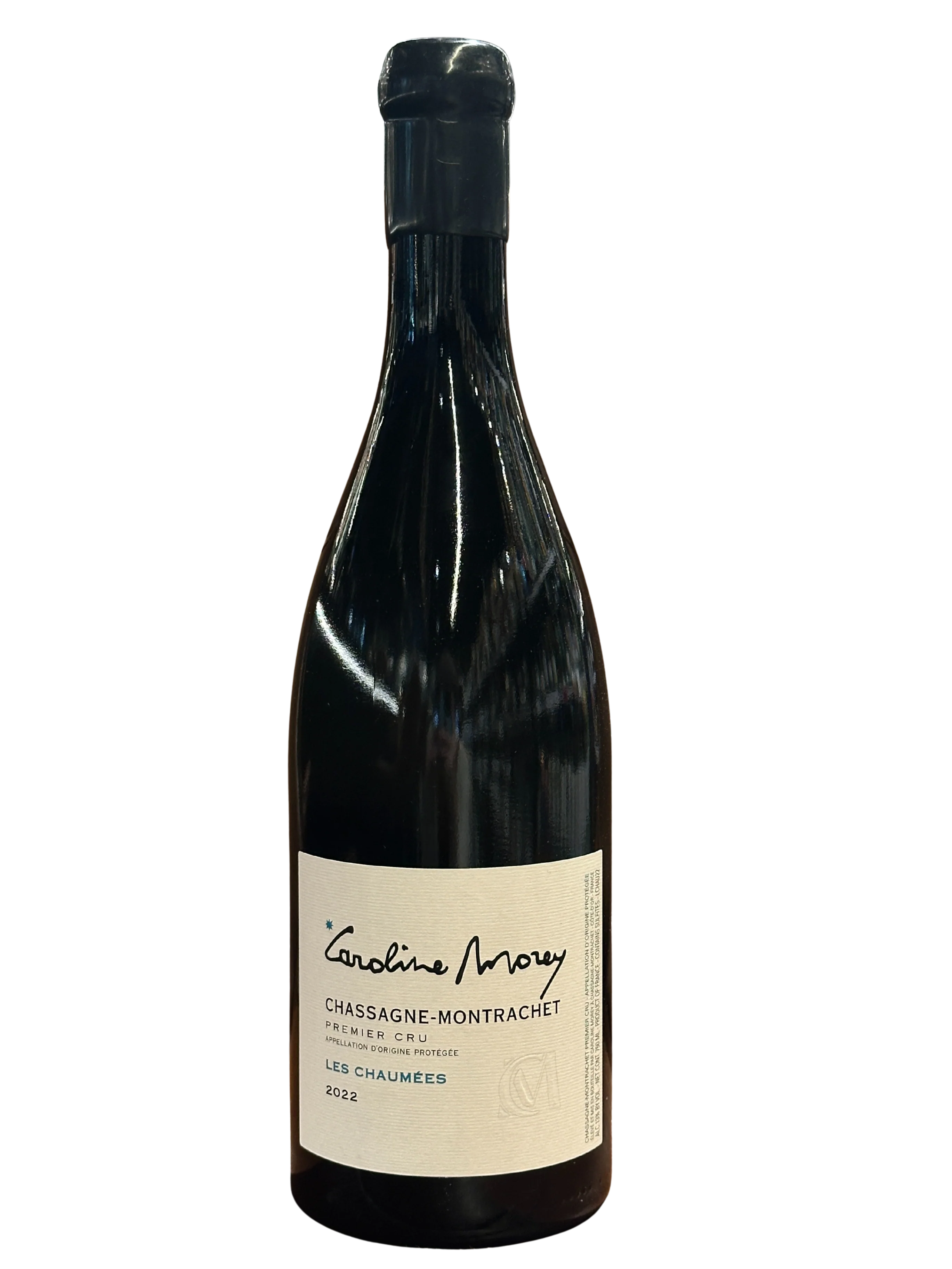 CAROLINE MOREY CHASSAGNE MONTRACHET LES CHAUMEES PREMIUM CRU 2022 750ML