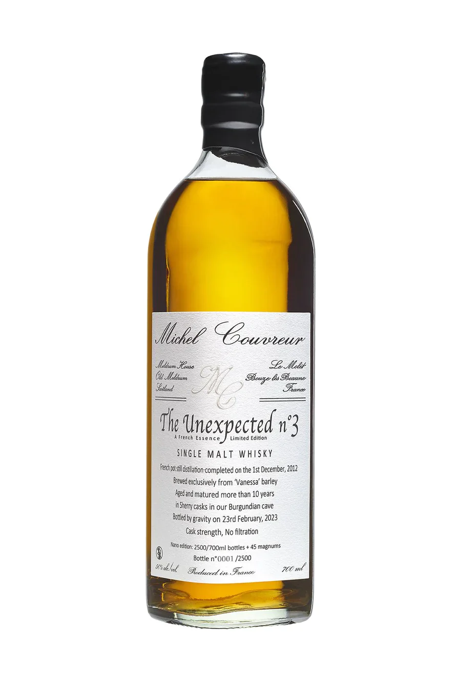 Couvreur Whisky unexpected 3 50%