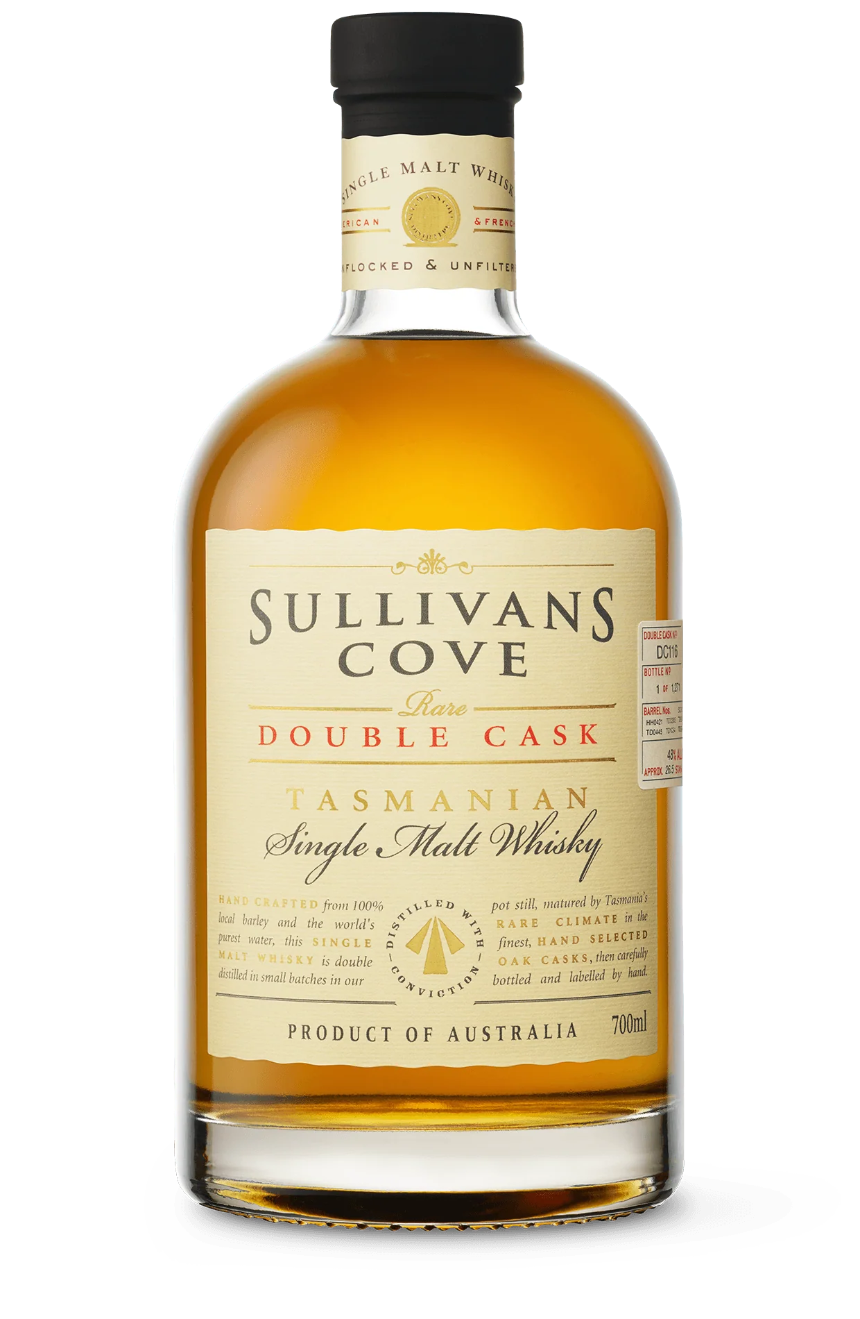 Sullivans Cove Double Cask Barrel DC117 Single Malt Australian Whisky 700ml - Image 3
