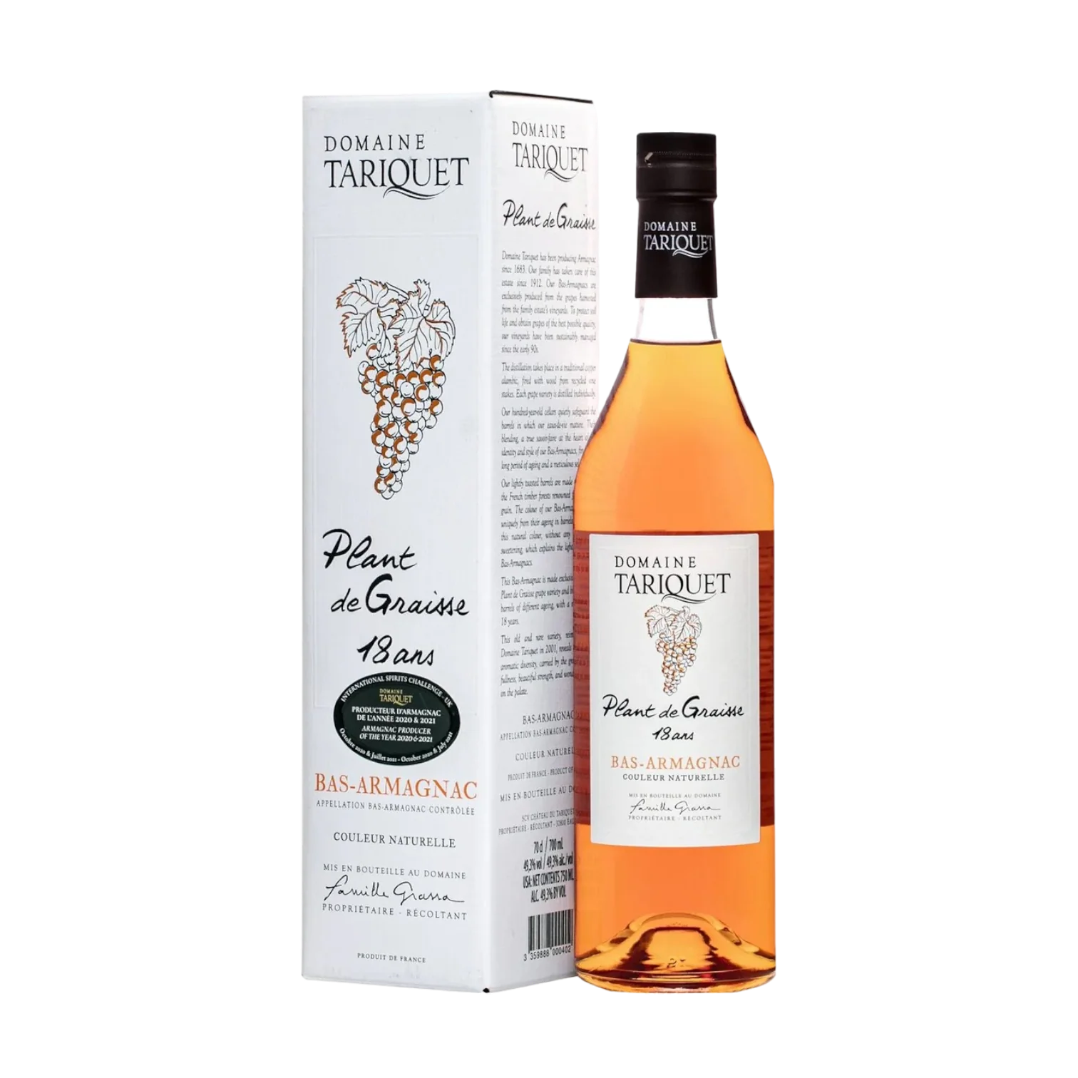 Tariquet Plat De Graisse 18 Years Bas-Armagnac