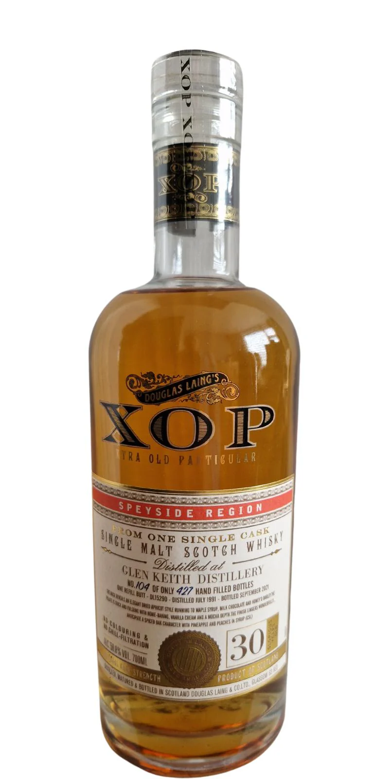 XOP GLEN KEITH 30YO 700ml